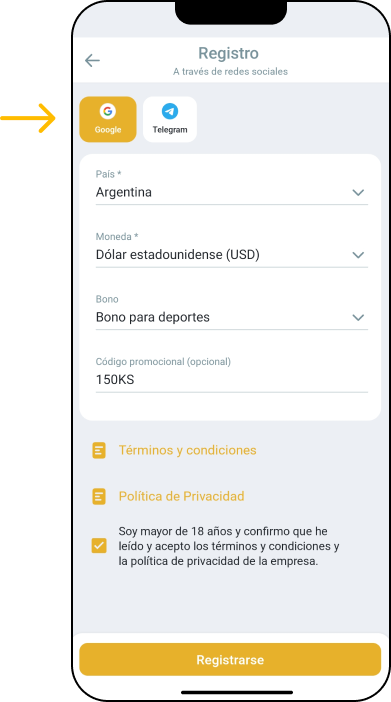 A través de redes sociales y mensajería - App Melbet Argentina
