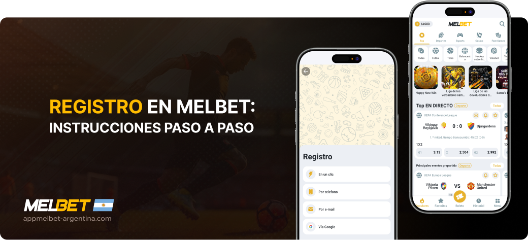 Registro en Melbet: instrucciones paso a paso - App Melbet Argentina